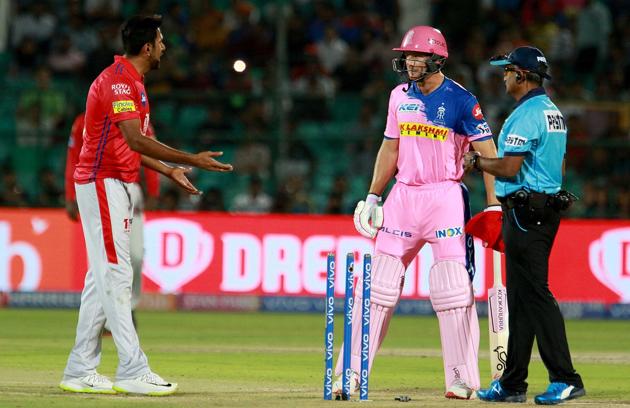 R Ashwin mankads Jos Butter/ (IPL)