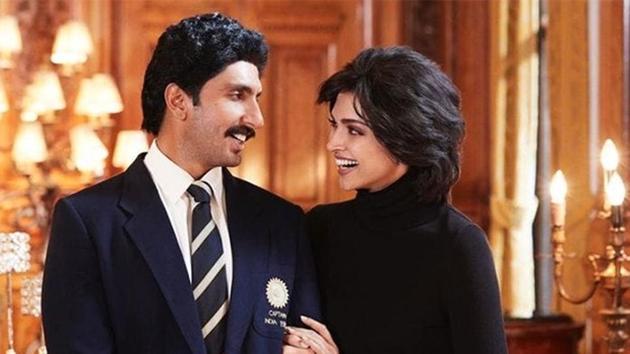 Ranveer Singh stars as Kapil Dev in 83. Deepika Padukone plays the cricketer's wife Romi. Ranveer Singh stars as Kapil Dev in 83. Deepika Padukone plays the cricketer's wife Romi.