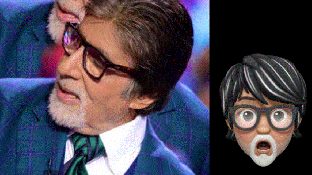 Amitabh Bachchan wrote that a bat had entered his home.