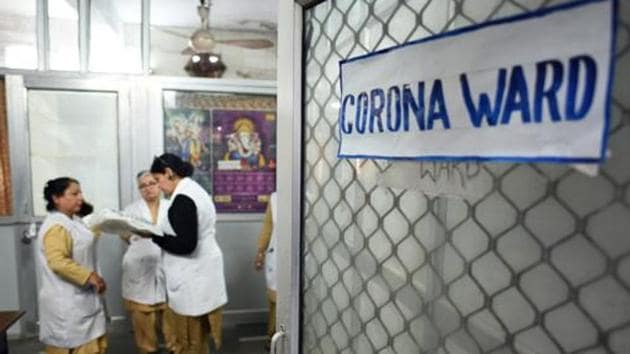 The hospital is spread across 14.3 acres and is a designated ‘Covid screening centre’ by the Delhi government and is currently not conducting any surgeries.(Sanchit Khanna/HT file photo) The hospital is spread across 14.3 acres and is a designated ‘Covid screening centre’ by the Delhi government and is currently not conducting any surgeries.(Sanchit Khanna/HT file photo)