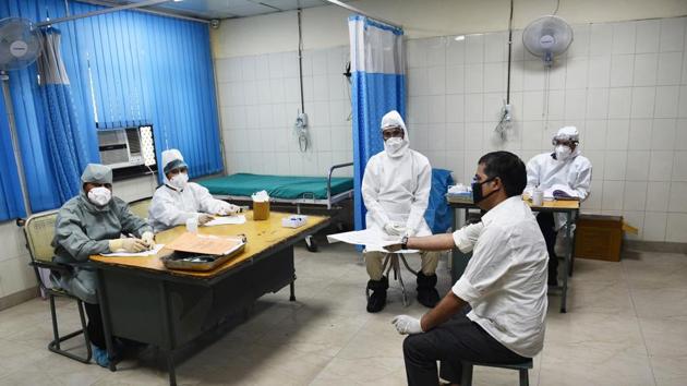 Chief Economic Advisor KV Subramanian said that theSpanish flu infected 1/3rd of the population in the US and had a mortality rate of 6%. So, by itself, the percentage of people that are infected by Covid-19 is much less as here the mortality rate is just 3%(Vipin Kumar/HT file photo)
