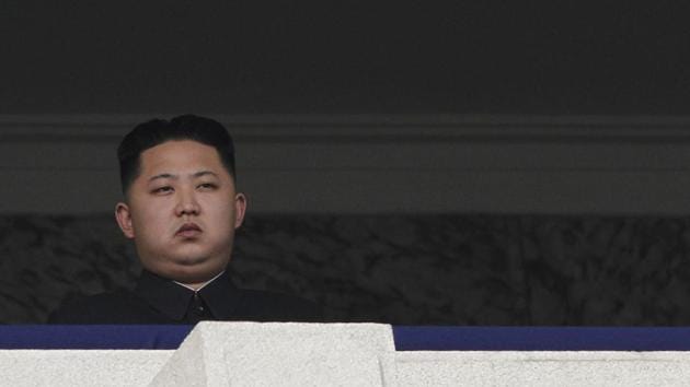 North Korea’s supreme leader Kim Jong Un attends a massive military parade to mark the anniversary of the communist nation's ruling Workers' Party in Pyongyang, North Korea. (AP/File Photo) North Korea’s supreme leader Kim Jong Un attends a massive military parade to mark the anniversary of the communist nation's ruling Workers' Party in Pyongyang, North Korea. (AP/File Photo)