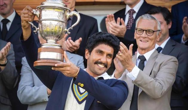 Ranveer Singh plays former cricketer Kapil Dev in 83.