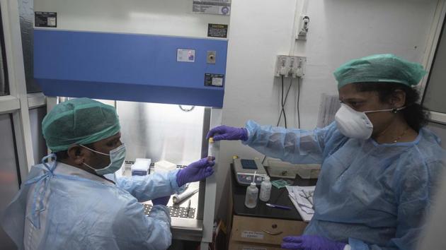 Ritesh said he and his team work tirelessly day and night. “I draw a lot of inspiration from my team members and seniors and I am confident that we will be able to defeat Covid-19,” he said. (Pratham Gokhale/HT file photo. Representative image) Ritesh said he and his team work tirelessly day and night. “I draw a lot of inspiration from my team members and seniors and I am confident that we will be able to defeat Covid-19,” he said. (Pratham Gokhale/HT file photo. Representative image)