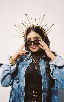 Raja Kumari released her track N.R.I recently. Raja Kumari released her track N.R.I recently.