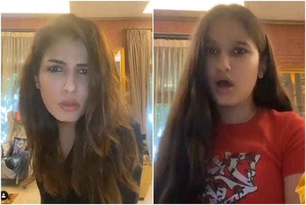 Raveena Tandon and daughter Rasha came together for a fun TikTok video.