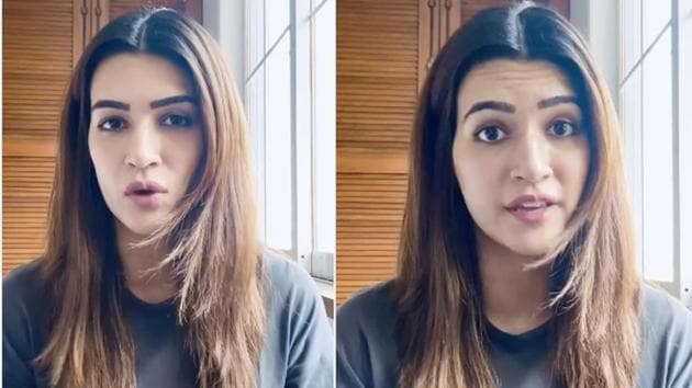 Kriti Sanon has shared a poem on domestic violence.