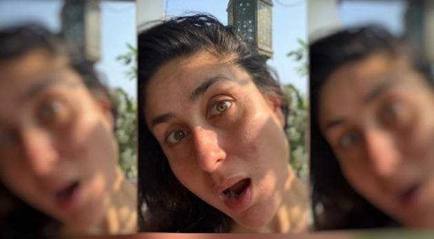 Kareena Kapoor Khan shared this photo on Insta and wrote: “Meanwhile... I just sat there staring in wonder of what was being created. PS: The zit on my face didn’t get the memo of no personal visits and social distancing.” (Photo: Instagram/kareenakapoorkhan) Kareena Kapoor Khan shared this photo on Insta and wrote: “Meanwhile... I just sat there staring in wonder of what was being created. PS: The zit on my face didn’t get the memo of no personal visits and social distancing.” (Photo: Instagram/kareenakapoorkhan)