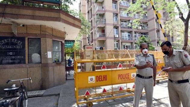Delhi currently has 99 containment zones. (Ajay Aggarwal/HT file photo) Delhi currently has 99 containment zones. (Ajay Aggarwal/HT file photo)