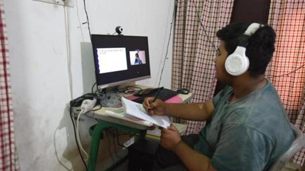 There is also a view that viva exams can be conducted through Skype for MPhil or PhD students. (Raj K Raj/HT file photo. Representative image) There is also a view that viva exams can be conducted through Skype for MPhil or PhD students. (Raj K Raj/HT file photo. Representative image)
