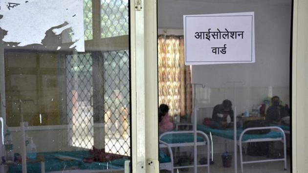 A Covid care centre, for mild or asymptomatic patients, is not a hospital but a facility created in hotels, hostels, lodges and, in some areas, even make-shift structures.(Sakib Ali/HT file photo. Representative image)