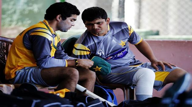 File image of Umar Akmal, Kamran Akmal(Hindustan Times via Getty Images) File image of Umar Akmal, Kamran Akmal(Hindustan Times via Getty Images)