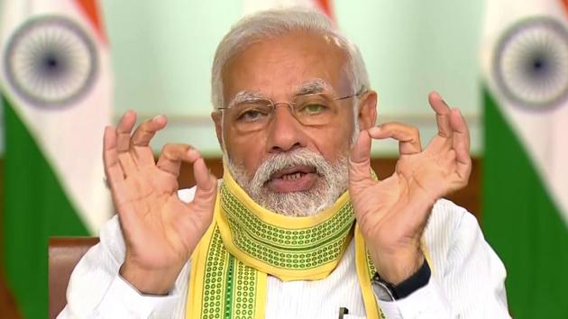 Prime Minister Narendra Modi tweeted his appreciation for Delhi Police’s tribute to Gurdwara Bangla Sahib (ANI) Prime Minister Narendra Modi tweeted his appreciation for Delhi Police’s tribute to Gurdwara Bangla Sahib (ANI)