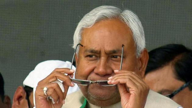 PBihar chief minister Nitish Kumar said Bihari migrant workers who are engaged across the country in construction, garment manufacturing, mining and agriculture sectors contribute to the local economy in a big way. (Santosh Kumar/HT Photo) PBihar chief minister Nitish Kumar said Bihari migrant workers who are engaged across the country in construction, garment manufacturing, mining and agriculture sectors contribute to the local economy in a big way. (Santosh Kumar/HT Photo)
