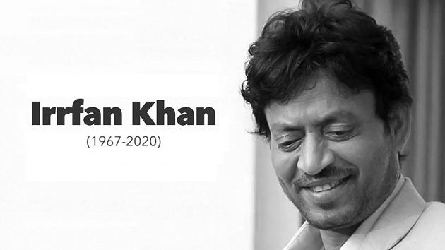 Irrfan Khan has died at the age of 53 in Mumbai.