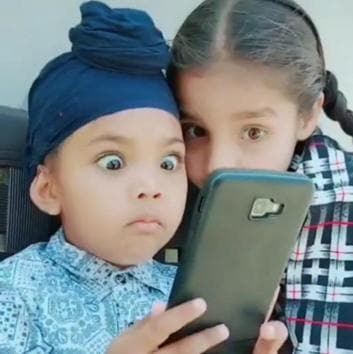 Noorpreet Kaur with her sister Jashanpreet Kaur . (HT PHOTO) Noorpreet Kaur with her sister Jashanpreet Kaur . (HT PHOTO)