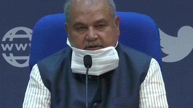 Union Agriculture Minister Narendra Tomar .(ANI)