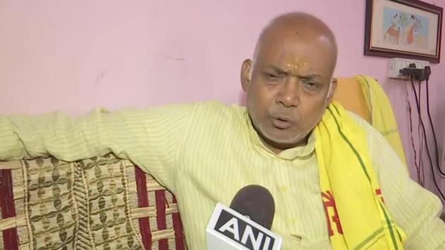 BJP leader Sanjay Paswan questioned Bihar Cm Nitish Kumar over the stranded students in Kota. (ANI/Twitter) BJP leader Sanjay Paswan questioned Bihar Cm Nitish Kumar over the stranded students in Kota. (ANI/Twitter)