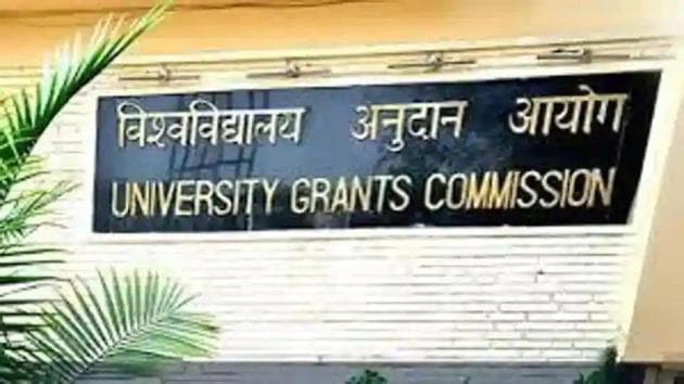 University Grants Commission. (HT file)