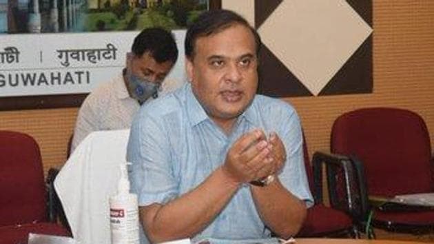 Giving details of how the crisis has affected Assam’s economy, Himanta Sarma informed that while GST collections for April 2019 was ₹932 crore, this month the figure was just ₹193 crore — a drop of 80% in collection. (Photo @himantabiswa) Giving details of how the crisis has affected Assam’s economy, Himanta Sarma informed that while GST collections for April 2019 was ₹932 crore, this month the figure was just ₹193 crore — a drop of 80% in collection. (Photo @himantabiswa)