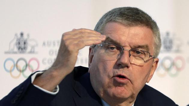 File image of IOC chairman Thomas Bach.(AP)