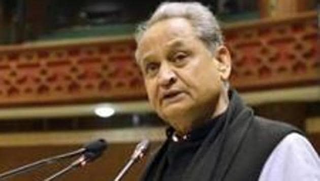 Rajasthan CM Ashok Gehlot has asked for special trains to take migrant workers stranded at different places in the country to their homes. (HT PHOTO.) Rajasthan CM Ashok Gehlot has asked for special trains to take migrant workers stranded at different places in the country to their homes. (HT PHOTO.)