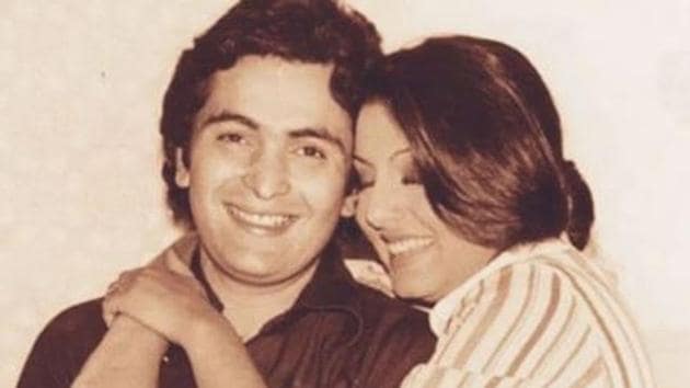 Rishi Kapoor with wife Neetu Singh. Rishi died on Thursday at the age of 67.