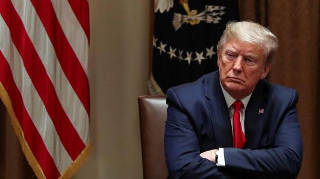 US President Donald Trump said he will not be extending its coronavirus social distancing guidelines after Thursday. (REUTERS) US President Donald Trump said he will not be extending its coronavirus social distancing guidelines after Thursday. (REUTERS)
