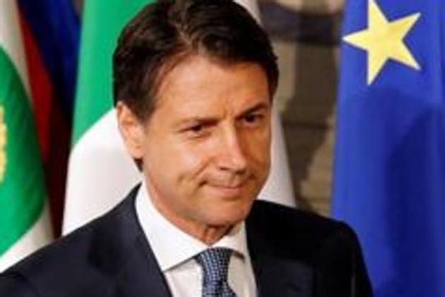 Newly appointed Italy Prime Minister Giuseppe Conte arrives to speak with media after the consultation with the Italian President Sergio Mattarella at the Quirinal Palace in Rome, Italy, May 23, 2018. REUTERS/Remo Casilli(REUTERS)