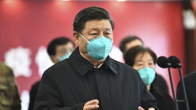 The Covid-19 pandemic continues its explosive growth overseas, Chinese President Xi Jinping said.(AP File Photo)