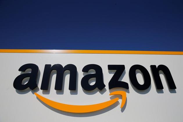 The logo of Amazon is seen at the company logistics center in Lauwin-Planque, northern France. (REUTERS) The logo of Amazon is seen at the company logistics center in Lauwin-Planque, northern France. (REUTERS)