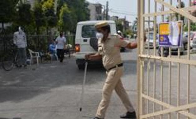 The health department and district administration have been strict in laying down rules, which are being monitored effectively by the police. (HT File Photo) The health department and district administration have been strict in laying down rules, which are being monitored effectively by the police. (HT File Photo)