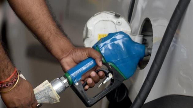 The Haryana cabinet accorded approval to partially restore the VAT on diesel and petrol prices . The increase in rate of tax would be Rs 1 per litre on petrol and Rs 1.1 per litre on diesel, it said.(Satyabrata Tripathy/HT File) The Haryana cabinet accorded approval to partially restore the VAT on diesel and petrol prices . The increase in rate of tax would be Rs 1 per litre on petrol and Rs 1.1 per litre on diesel, it said.(Satyabrata Tripathy/HT File)