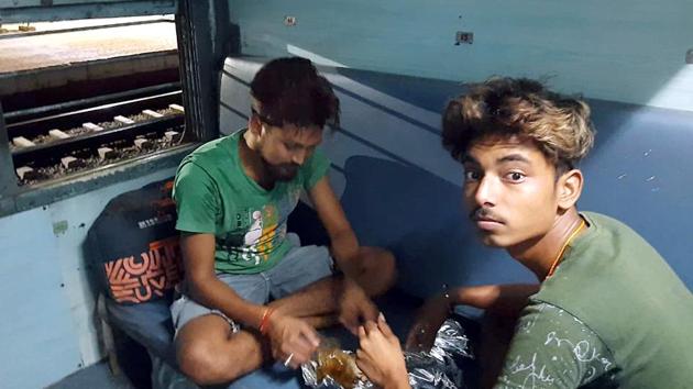 One such Shramik Special left Lingampalli in Hyderabad on Friday morning for Hatia, Jharkhand. (ANI Photo) One such Shramik Special left Lingampalli in Hyderabad on Friday morning for Hatia, Jharkhand. (ANI Photo)