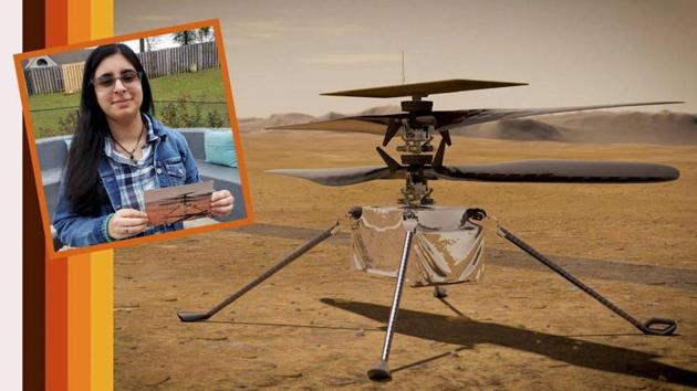 Vaneeza Rupani, a junior at Tuscaloosa County High School names NASA’s Mars Helicopter ‘Ingenuity’ and the motivation behind it during NASA’s ‘Name the Rover’ essay contest, in Northport, Alabama. (NASA/PTI Photo) Vaneeza Rupani, a junior at Tuscaloosa County High School names NASA’s Mars Helicopter ‘Ingenuity’ and the motivation behind it during NASA’s ‘Name the Rover’ essay contest, in Northport, Alabama. (NASA/PTI Photo)