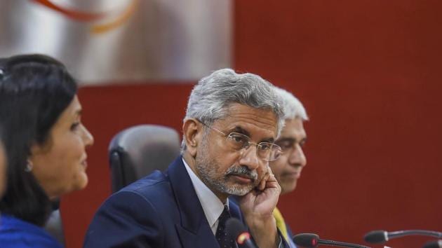 External Affairs Minister S Jaishankar during the India Central Asia Business Forum, at FICCI in New Delhi, Thursday, Feb. 6, 2020.(PTI) External Affairs Minister S Jaishankar during the India Central Asia Business Forum, at FICCI in New Delhi, Thursday, Feb. 6, 2020.(PTI)