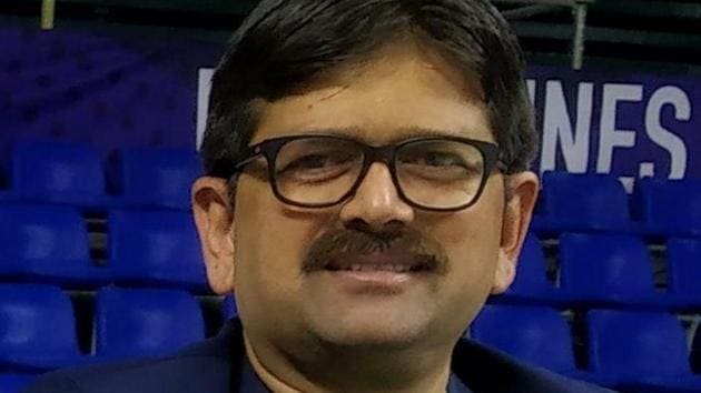 Makarand Joshi, secretary, Maharashtra Amateur Gymnastics Association (MAGA). (HT PHOTO) Makarand Joshi, secretary, Maharashtra Amateur Gymnastics Association (MAGA). (HT PHOTO)