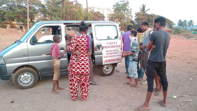 Street Providence organisation quickly shifted gears and expanded its operations and reach to distribute cooked food to those who were going hungry.(Sourced)