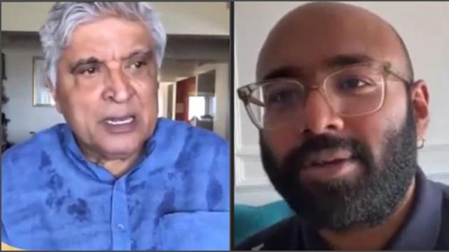 100 Hours 100 Stars: In conversation with Javed Akhtar and Benny Dayal.