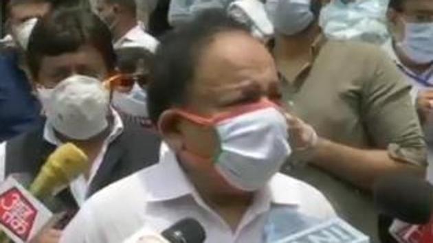 Union Health minister Harsh Vardhan. (Photo ANI) Union Health minister Harsh Vardhan. (Photo ANI)