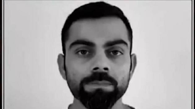 Virat Kohli in a still from the video he uploaded (Photos: Instagram) Virat Kohli in a still from the video he uploaded (Photos: Instagram)