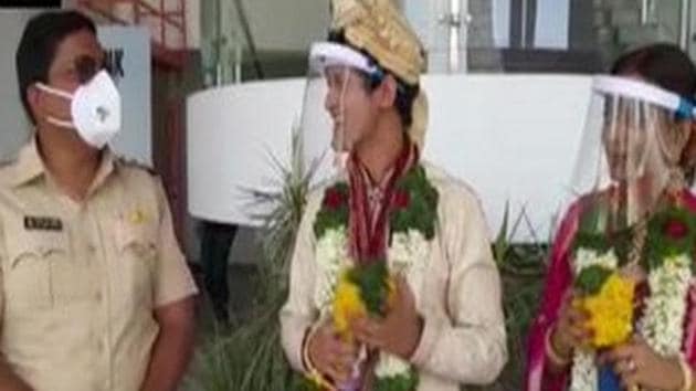 Marketing professional Aditya Bisht and doctor Neha Kushwaha were scheduled to get married on May 2 . (ANI) Marketing professional Aditya Bisht and doctor Neha Kushwaha were scheduled to get married on May 2 . (ANI)