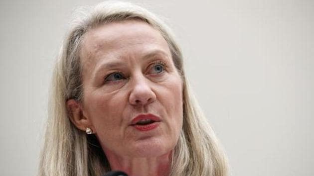 File photo of Alice Wells, acting Assistant Secretary of State for South and Central Asia. She will retire in May. (AP File) File photo of Alice Wells, acting Assistant Secretary of State for South and Central Asia. She will retire in May. (AP File)