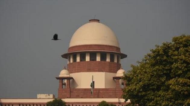 A view of Supreme court in New Delhi.(Amal KS/HT PHOTO) A view of Supreme court in New Delhi.(Amal KS/HT PHOTO)