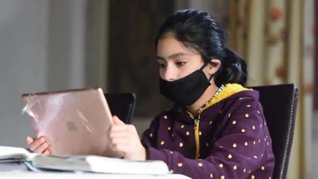 Some parents say that online education is set to become the new normal in a post-Covid world.(HT File Photo) Some parents say that online education is set to become the new normal in a post-Covid world.(HT File Photo)