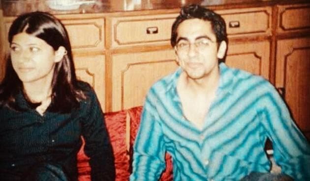 Tahira Kashyap and Ayushmann Khurrana in the initial days of their relationship. Tahira Kashyap and Ayushmann Khurrana in the initial days of their relationship.