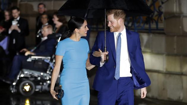 FILE - In this Thursday, March 5, 2020 file photo, Britain's Prince Harry and Meghan, the Duke and Duchess of Sussex arrive at the annual Endeavour Fund Awards in London. Harper Collins U.K. announced Monday, May 4, 2020 that it will publish “Finding Freedom: Harry and Meghan and the Making of a Modern Royal Family” in Britain and the Commonwealth on Aug. 11. The book will be published in the U.S. the same day by Dey Street Books. (AP Photo/Kirsty Wigglesworth, file) (AP) FILE - In this Thursday, March 5, 2020 file photo, Britain's Prince Harry and Meghan, the Duke and Duchess of Sussex arrive at the annual Endeavour Fund Awards in London. Harper Collins U.K. announced Monday, May 4, 2020 that it will publish “Finding Freedom: Harry and Meghan and the Making of a Modern Royal Family” in Britain and the Commonwealth on Aug. 11. The book will be published in the U.S. the same day by Dey Street Books. (AP Photo/Kirsty Wigglesworth, file) (AP)