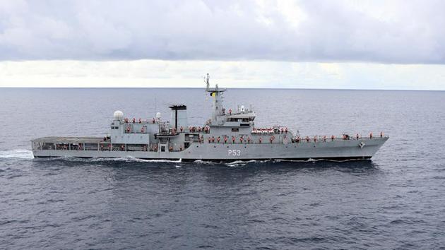 INS Jalashwa along with INS Magar and INS Shardul have been tasked with  evacuating distressed Indians in  UAE, Maldives. (ANI)