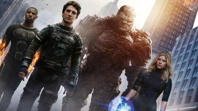 Miles Teller, Michael B Jordan, Kate Mara and Jamie Bell played the Fantastic Four.