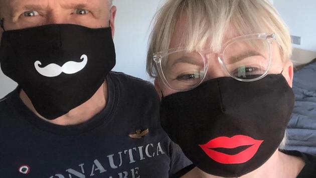 Spearheading the initiative, designer Julia Janus said she hoped it would “encourage creativity” as well as compliance with orders to wear masks in public to help stem coronavirus infections.(INSTAGRAM)